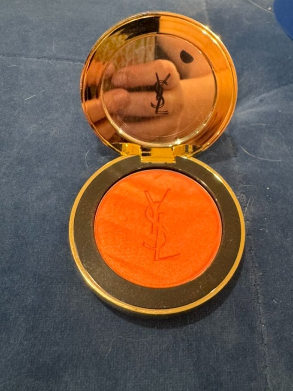YSL Make Me Blush 24H Buildable Powder Blush in Restless Rose